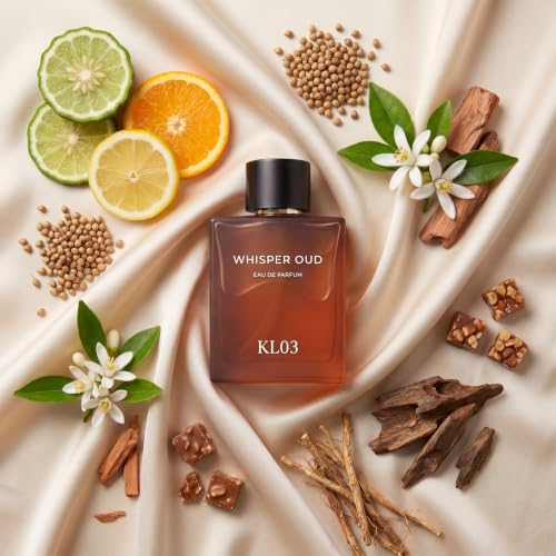Image of Whisper Oud Unisex Eau de Parfum 100ml | Long-Lasting Luxury Perfume for Men & Women | Notes of Bergamot, Praline and Agarwood