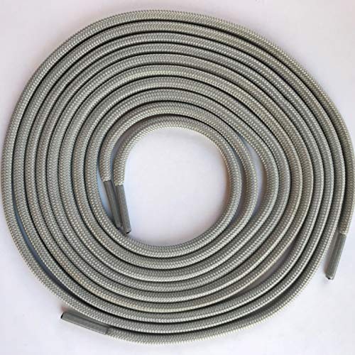 Image of 3 Pairs Heavy Duty Round Boot Laces Shoelaces for Hiking Walking Construction Safety Work Boots Shoes