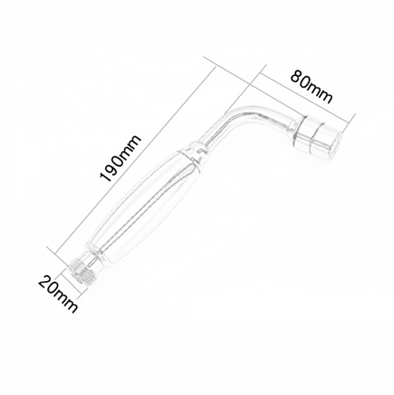 Pulverizador de Bidé de Mano Salida de Agua de Modo Dual Ducha de Bidet para Wc para La Higiene Personal Dorado