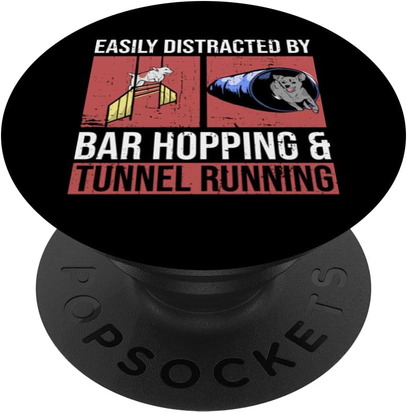 Dog Agility Design For Dog Trainer PopSockets Standard PopGrip