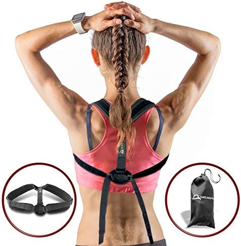 Posture Corrector for Men and Women, Posture Support for slouching & hunching, Clavicle Support, Prevent Thoracic/kyphosis, Upper Back Pain/Shoulder Pain, Invisible Under Clothes by Wee.Hours