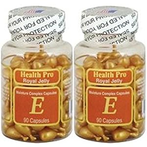 NU-Health Vitamin E Skin Oil Royal Jelly, 90 Softgels (Pack of 2)