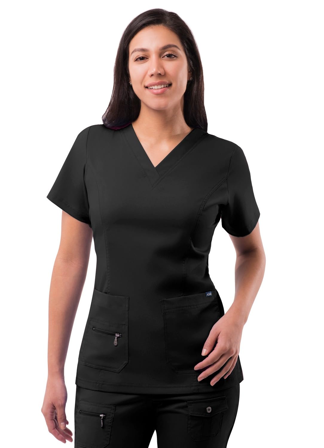 Adar Pro Scrubs for Women - Elevated V-Neck Scrub Top