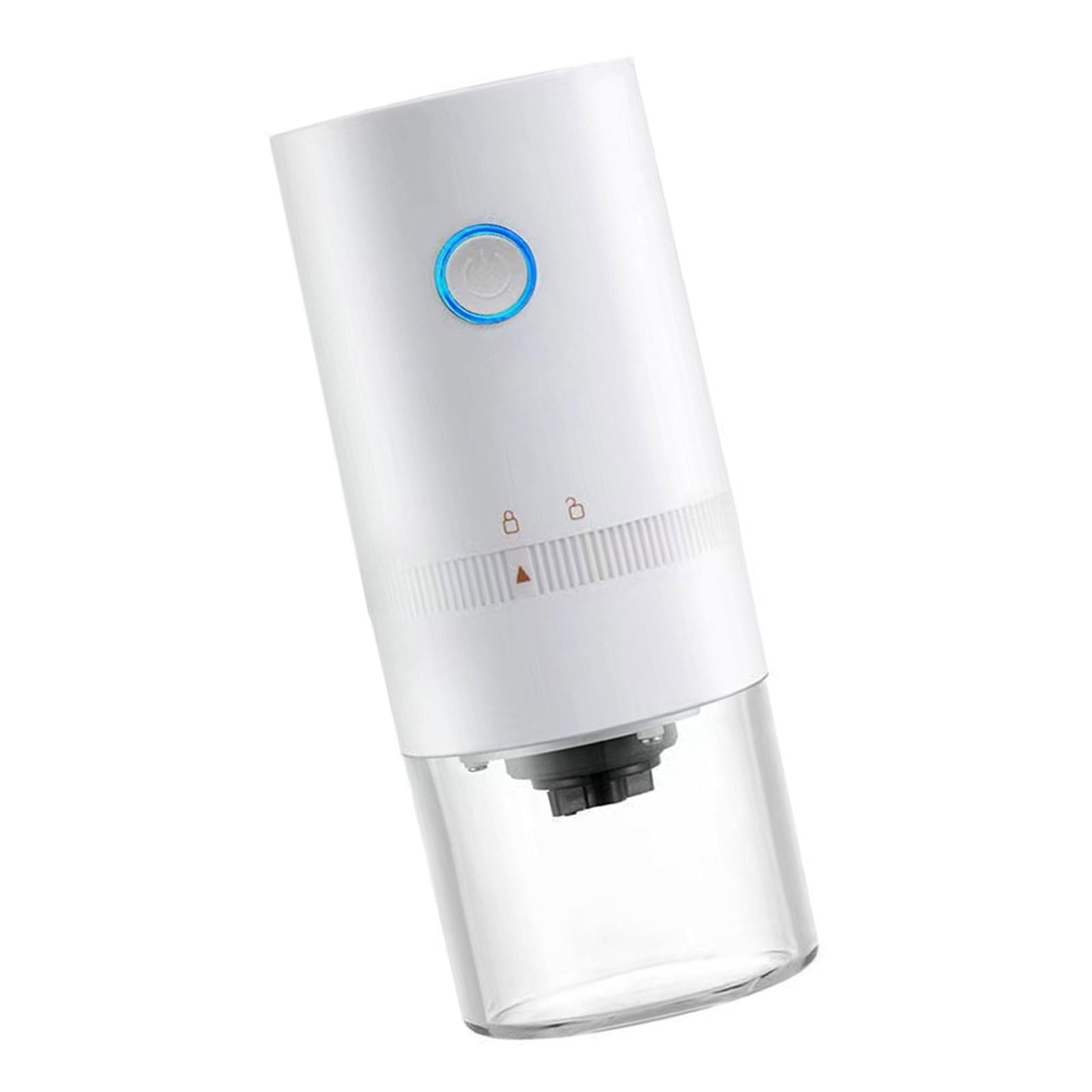 Tsophreniq 1500mAh Electric Coffee Grinder Adjustable Coffee Burr Grinder Bean Grinding Machine Maker for Travel Portable