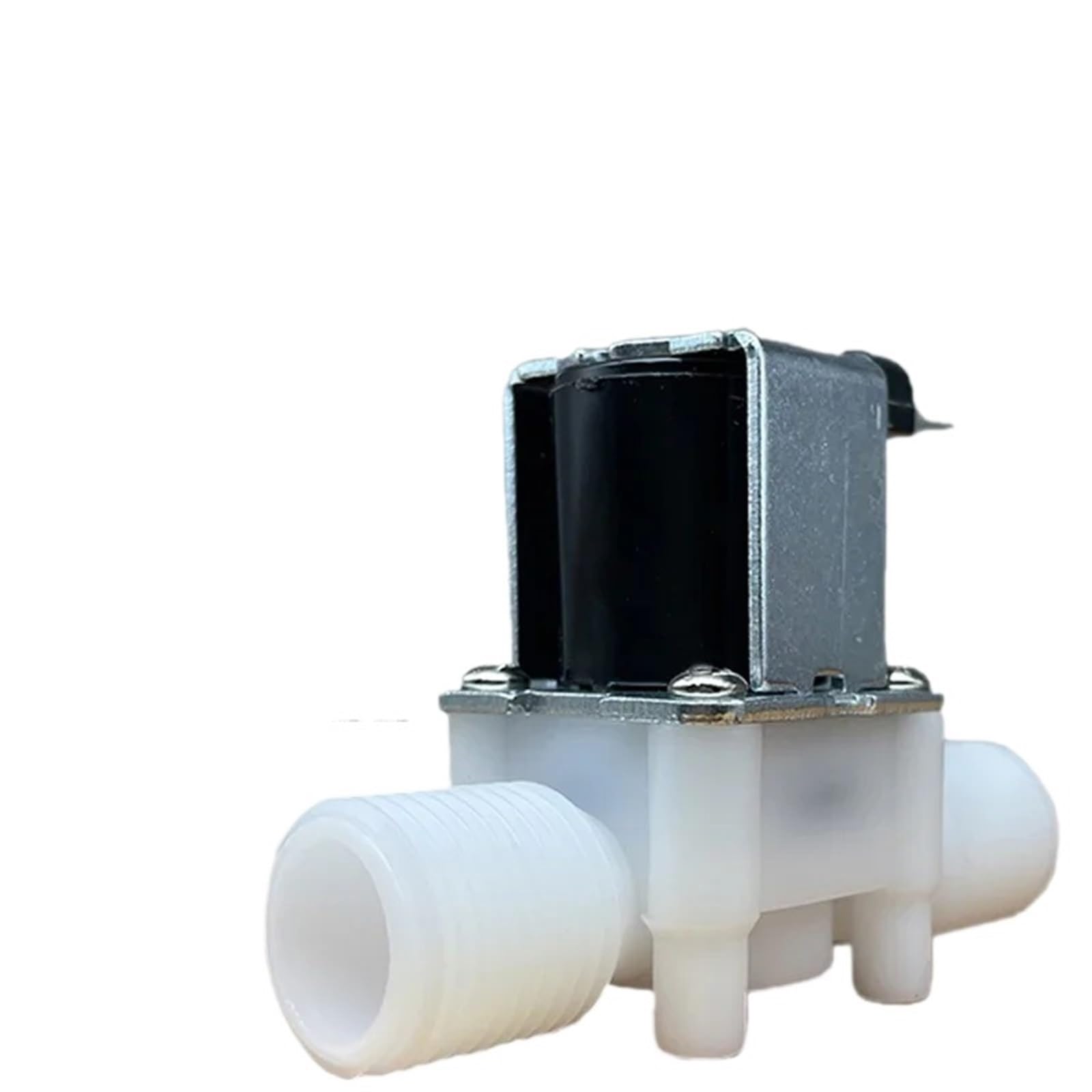 Válvula solenoide de rosca exterior de 1/2 de 3/4 pulgadas CA 220 V CC 12 V 24 V válvula de control de agua interruptor normalmente cerrado normalmente abierto 1 pieza (1/2 pulgadas, 24 V_NORMALLY