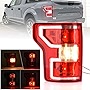 Left Driver Side Brake Tail Light Rear Lamp Compatible With Ford F150 F-150 2018 2019 2020 Replace JL3Z13405H