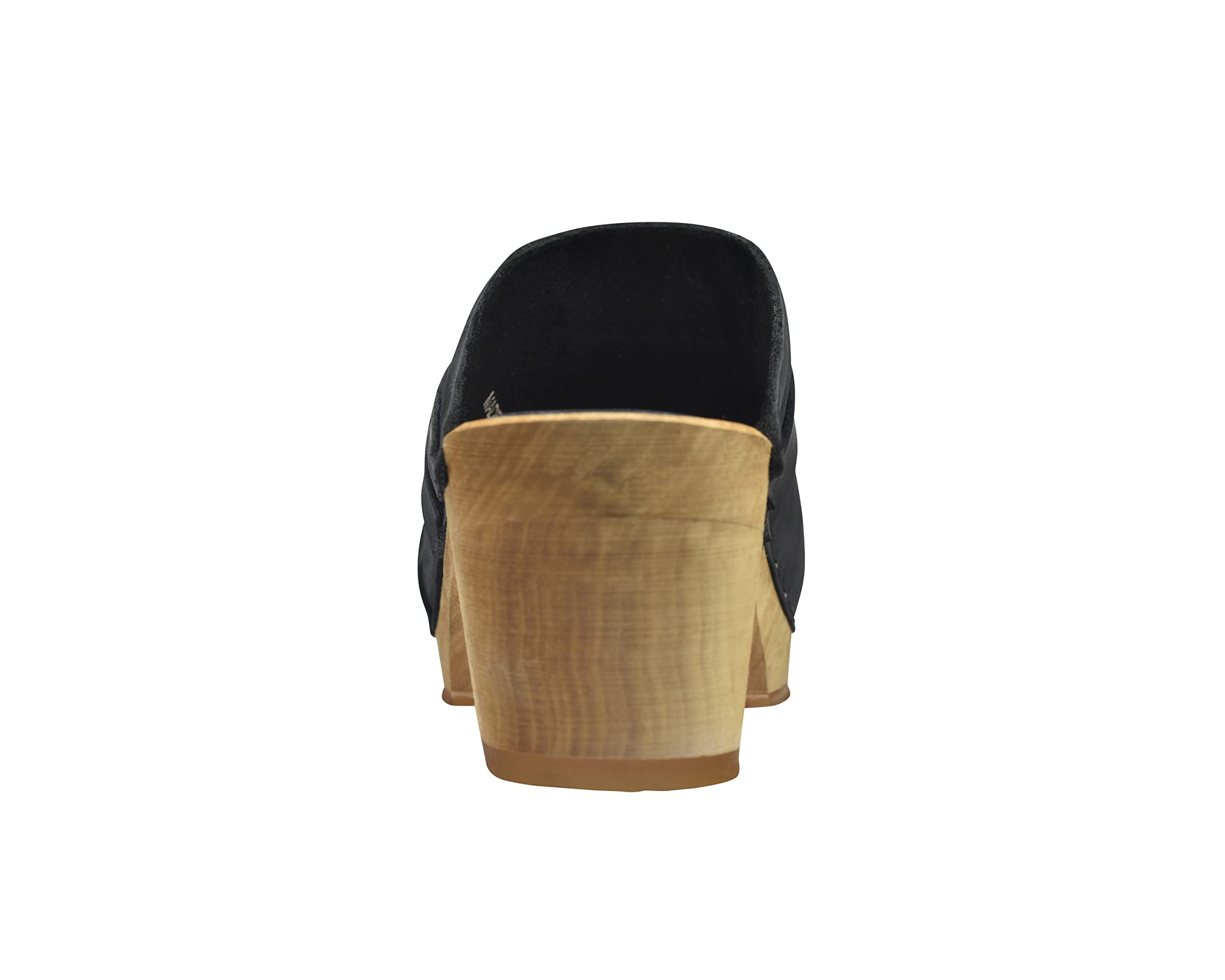 Sanita Manuella Sabots en cuir avec semelle en bois pour femme