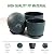 UOUZ 12/10/9 Large Modern Plant Pots, Plastic Planters with Drainage Holes and Saucers for Indoor Outdoor Plants Flowers, Black with Green Speckles