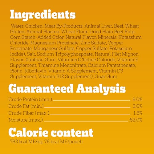 Pedigree Choice Cuts Wet Dog Food Pouch, Filet Mignon, 3.5 oz, 16 Count - image 8