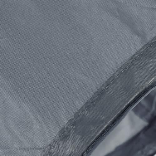 Relaxdays Katzentunnel faltbar, BxD: ca. 50x25 cm, Katzenröhre mit Spielzeug & Tasche, interaktiver Spieltunnel, grau