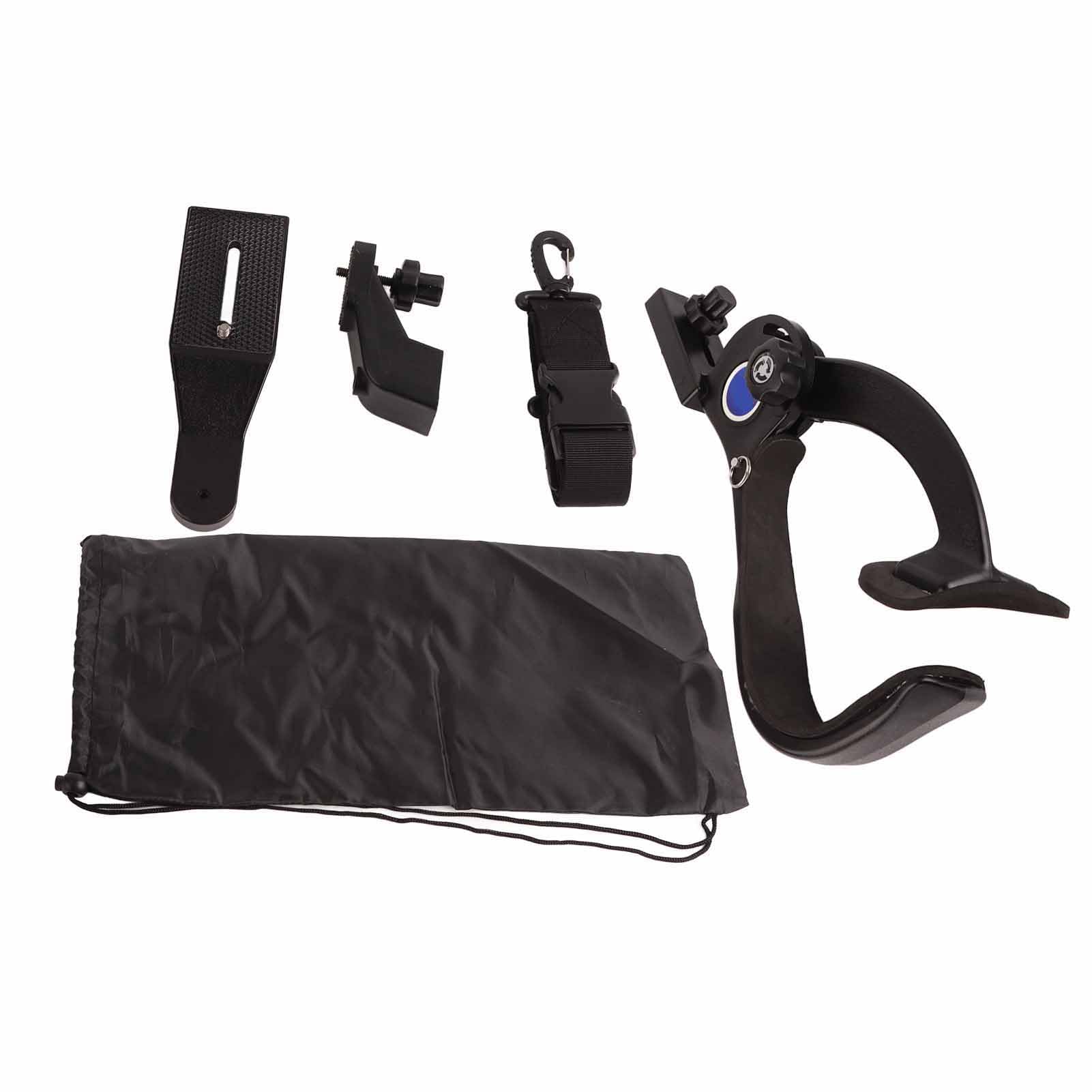 Stabilisateur de Caméra D'épaule, Support de Support D'épaule Mains Libres, Support de Stabilisateur D'épaule, avec Bandoulière, pour Caméscope DSLR DV
