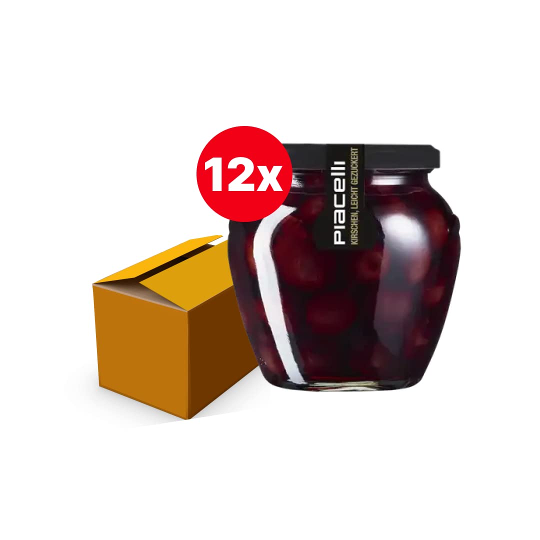 Cerezas sin hueso en Almibar ligero (Cerezas deshuesadas) bote cristal 550gr (12)