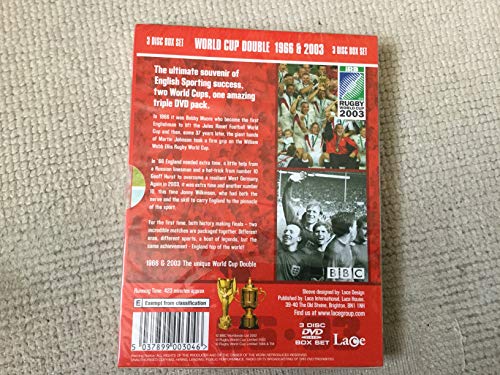England Football 1966 World Cup Final / England Rugby 2003 World Cup Final (3 Disc Box Set)