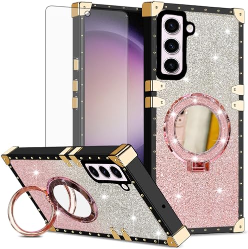 Coque Samsung S23 5G robuste anti-choc pour éviter les fissures d'écran avec verre inclut