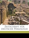 Zeitschrift für deutsche Philologie
