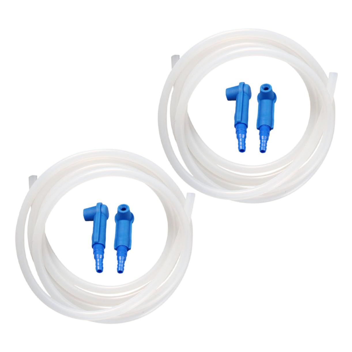VINTORKY 2pcs Brake Fluid Bleeder Hose Durable Automotive Fluid Change Tool Precision Prevent Leakage Suitable
