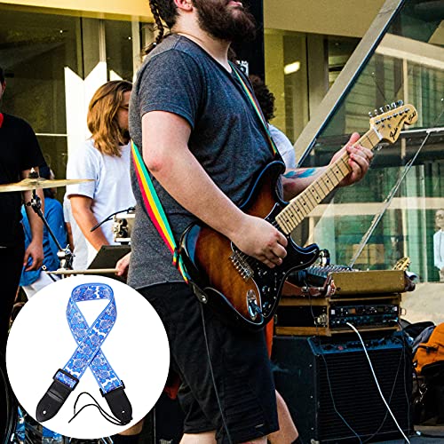 Milisten 2 Pièces Style Électrique Et Électrique pour Basse Musicale Ukulélé Impression Guitares en Cuir Sangle… - Les Beatles, Paul McCartney, John Lennon, RIngo Starr, George Harrison Milisten 2 Pièces Style Électrique Et Électrique pour Basse Musicale Ukulélé Impression Guitares en Cuir Sangle… – Image 3