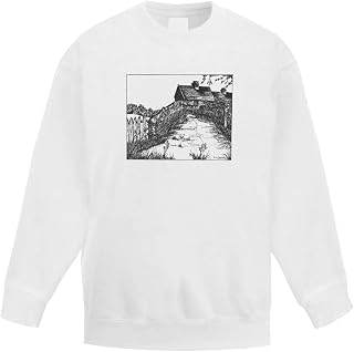 Azeeda 'Country Cottage' Kid's Sweatshirt/Jumper (12-13 Years) (KW00008219)