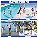 HYES 2-in-1 Pool Basketball Hoop and Volleyball Net, Pool Volleyball & Poolside Basketball Game Set for Inground Swimming Pool, Summer Outdoor Water Games Toys for Kids Teens Adults Family