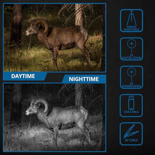 Binoculares Digitales de Visión Nocturna Barska NVX600 7X miniatura 3