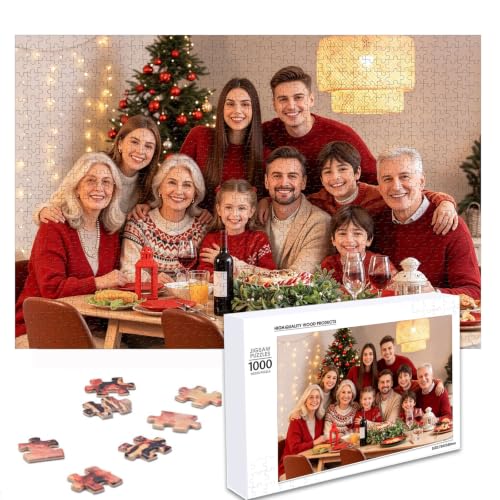 ATOOZ Custom Puzzle from Photos 1000 Pieces Personalized...