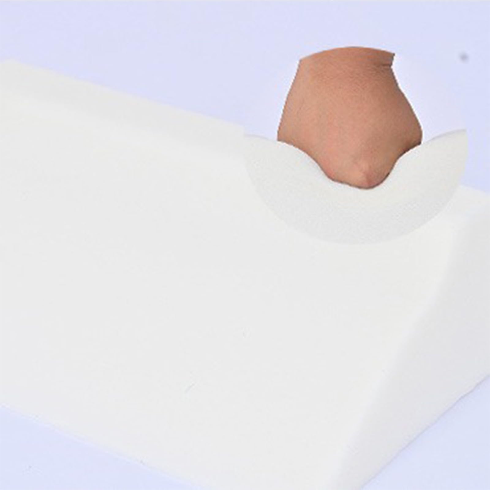 Almohadilla de Gel para Lactancia con inclinación elevada en Forma de triángulo, Almohadilla de Ayuda para Dar Vueltas a Personas Mayores Soporte de pies B, 60x25x20cm