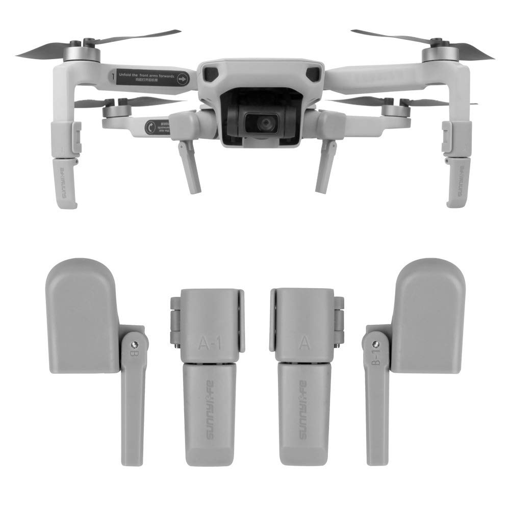 Landing Gear Extensions Legs Protector for DJI Mavic Mini 2 Accessories,25mm Rise Quick Release Foldable Design(Mini 2)