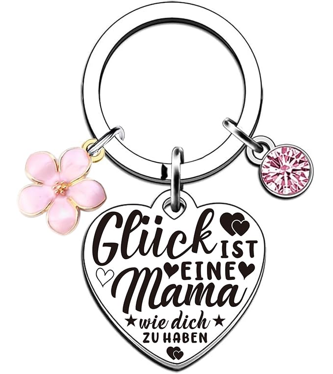 Allpeak Muttertagsgeschenk für Mama Geschenke für Mama, Schlüsselanhänger Geburtstagsgeschenk für Mutter Geschenk Muttertag, Mittertag Mutter Geschenke Von Tochter Sohn, Mothers Day Gifts for Mom Mamm