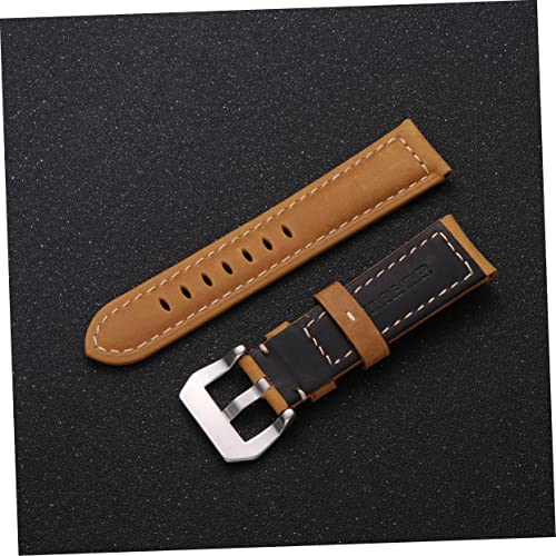 Watchband Large Dial Watch Strap Retro Watchband Vintage Replacement Smooth Material Easy to Wear and Install4