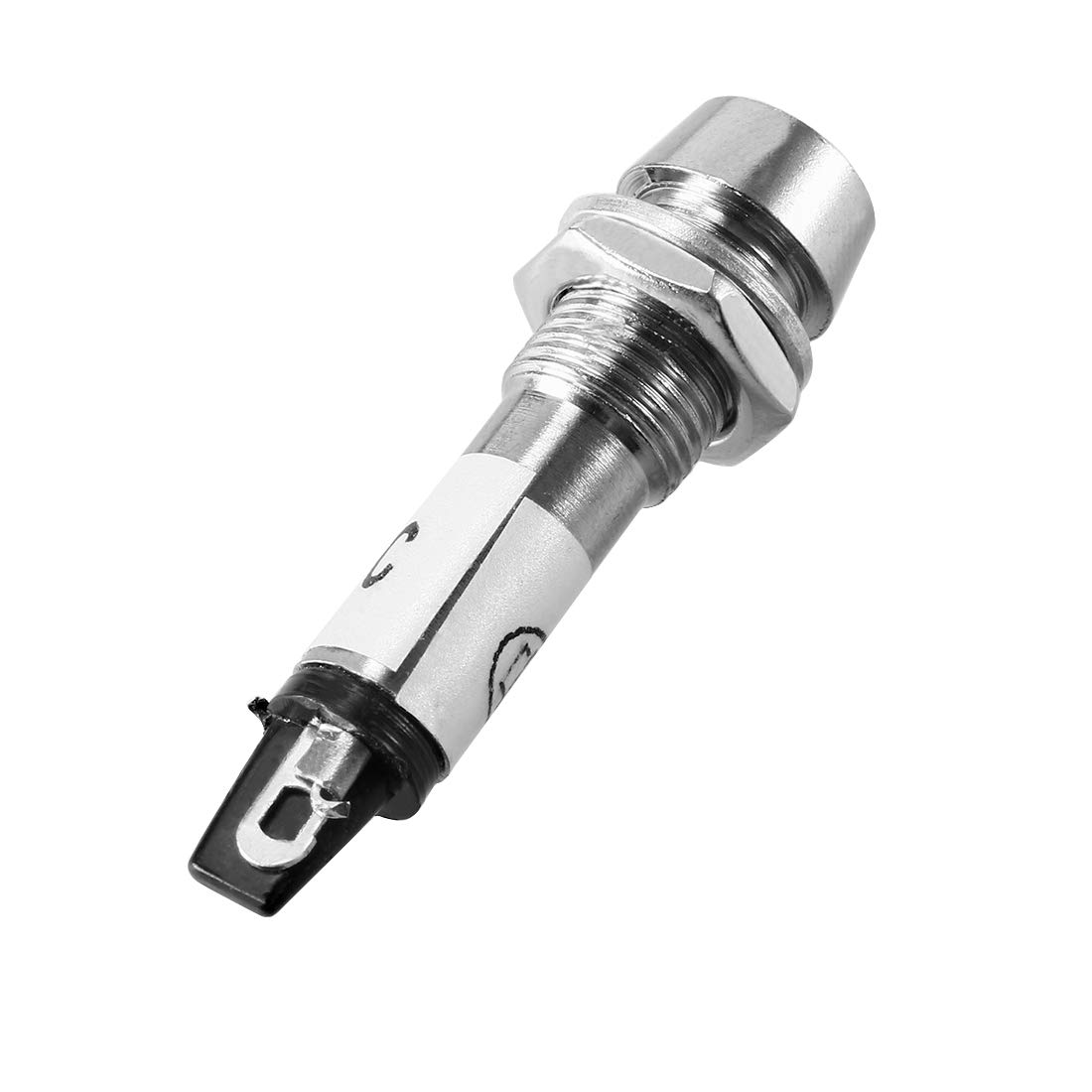 Témoin Lumineux Métal 8mm 24V LED Rouge Clignotant Étanche XD8-2 - Signalisation Robuste