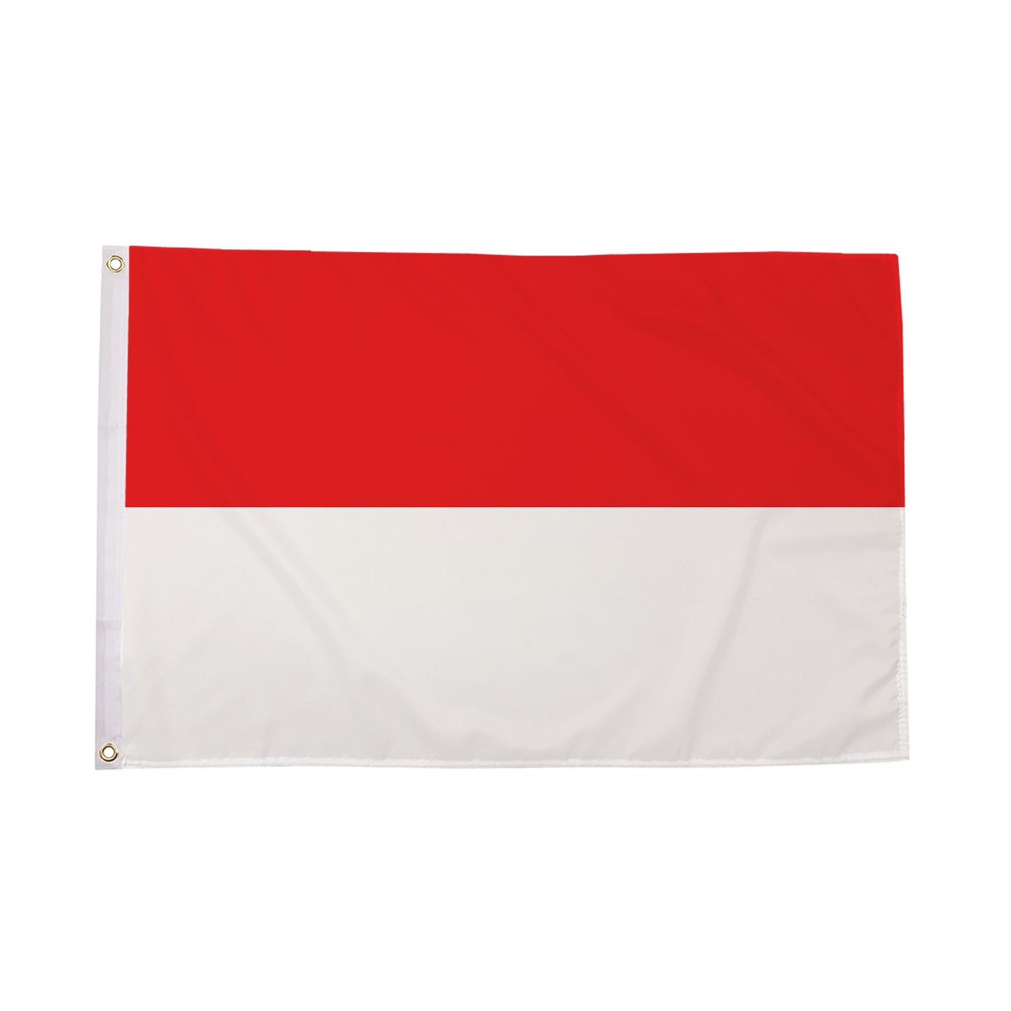 Flagtex Indonesia Large Flag 8ft x 5ft Premium Indonesian National Flag Red White Horizontal Stripes Fade Resistant Polyester Double Stitched Reinforced 240cm x 150cm Outdoor Banner Display
