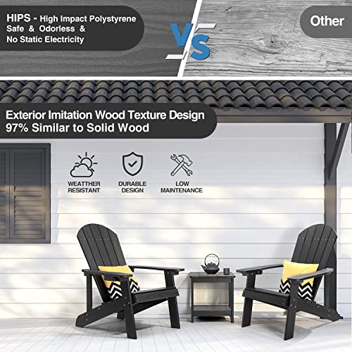 Adirondack-Chairs-Set-of-4-All-Weather-Resistant-Plastic-Chairs-with-Cup-Holder-5-Easy-Steps-to-Install-Outdoor-Chairs-for-Patio-Garden-Backyard-Deck-Lawn-Fire-Pit-Black Adirondack Chairs Set of 4 All Weather Resistant Plastic Chairs with Cup Holder 5 Easy Steps to Install Outdoor Chairs for Patio Garden Backyard Deck Lawn Fire Pit Black