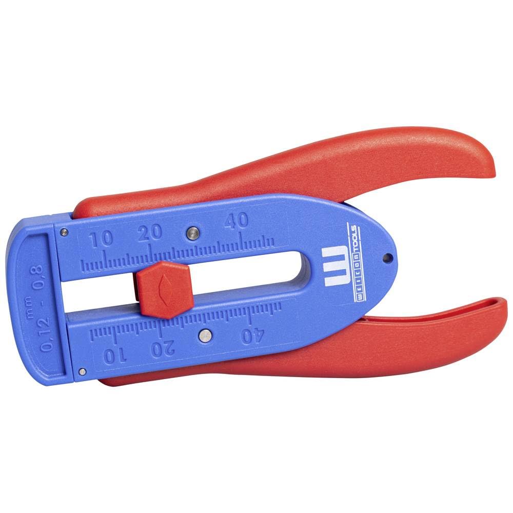 WEICON TOOLS Dénudeur de précision S, Pince à dénuder pour fils fins et torons de 0,12 - 0,8 mm, Fabriqué en Allemagne