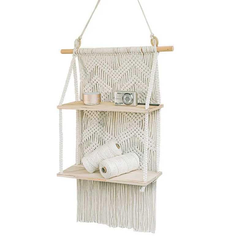 Étagère murale panier à fleurs pour sublimer un mur vide sans encombrer - 4