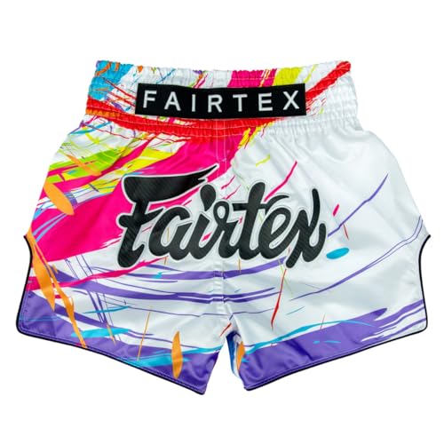 Fairtex フェアテックス ムエタイパンツ キックパンツ ボクシング (S, BS1933)