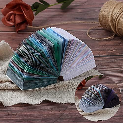 800 PCS Scrapbook Material Paper, Vintage Journaling Supplies Scrapbooking Material Paper Scenery, Natural Collection Art Craft Supplies DIY Decorative Stationery Paper for Scrapbooking