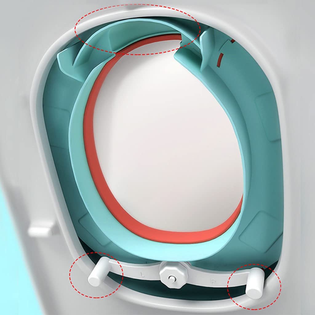 Safe Potty Training Toilet for Toddler Infant Comfortable Toilet for Seat Baby Stuff Apply to Round Oval Toilet