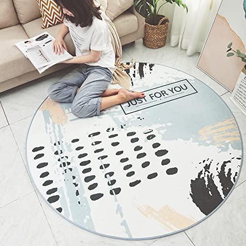 Tapis chambre adulte diamètre 140cm lavable pour en finir avec les sols froids