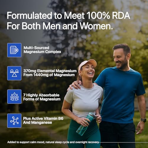 Image of Decode Age Mag7 | Magnesium Glycinate with Citrate & Malate | Chelated for High Absorption | Magnesium Complex Supplement - Supports Sleep, Mood, Muscle Recovery & Bone Health | 60 Capsules