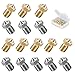 Mr.Baby 16 Pezzi Ugello per Stampante 3D,Ugello in Ottone e Acciaio inox 0,2 0,4 0,6 0,8 mm, Ugello Stampante 3D,Adatto per le Stampanti Anycubic i3 Mega Chiron Prusa i3 3D