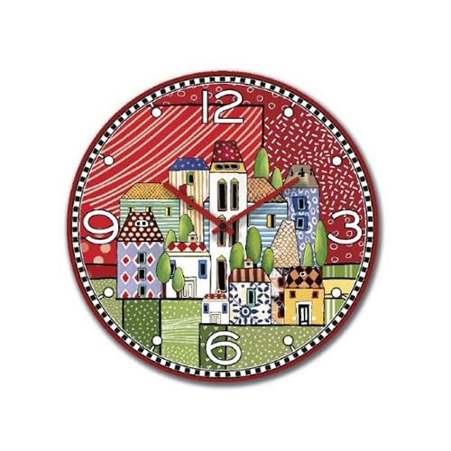 Orologio "Paese Mio" Rosso d.50