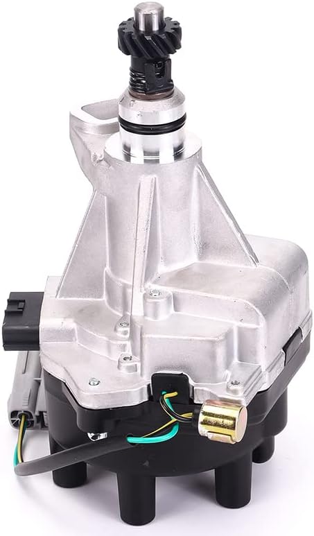 22100-1W601 22100-0W000 Ignition Distributor W/Cap & Rotor Compatible with Ni-ssan Tr-uck Fro-ntier Xte-rra Qu-est Pickup V6 1996-2004