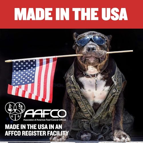 Bully-Max-7-in-1-Total-Health-Immunity-Dog-Multivitamin-Powder-Puppy-Adult-Dog-Vitamins-Omega-3-Vitamin-Supplements-for-Immune-System-Heart-Joint-Digestive-Health-for-All-Breeds-368g-Bag