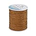 PandaHall Elite 100 Yardas （91m / Rollo Cordón de Cortina Trenzada de Hilo de Nylon de 1,5 mm, Cuerda de Repuesto de persianas venecianas/enrollables, Camello