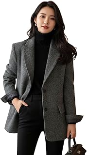 [UQQA] テーラードジャケット レディース 秋服 【 上品な装い 裏地付き 】 アウター コート きれいめ