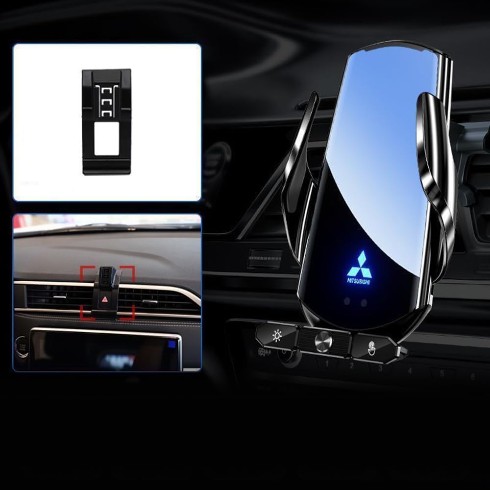 Soporte Móvil Coche,Soporte Móvil Coche para el Salpicadero Rejillas de Aire y Parabrisas para Mitsubishi ASX 2019 2020.