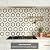 Diflart 10-Pack Peel and Stick Backsplash Tile, White and Gold, Hexagon, Marble Veins with PVC Mixed Metal, Stick on Backsplash for Kitchen and Bathroom, Self Adhesive Wall Tiles