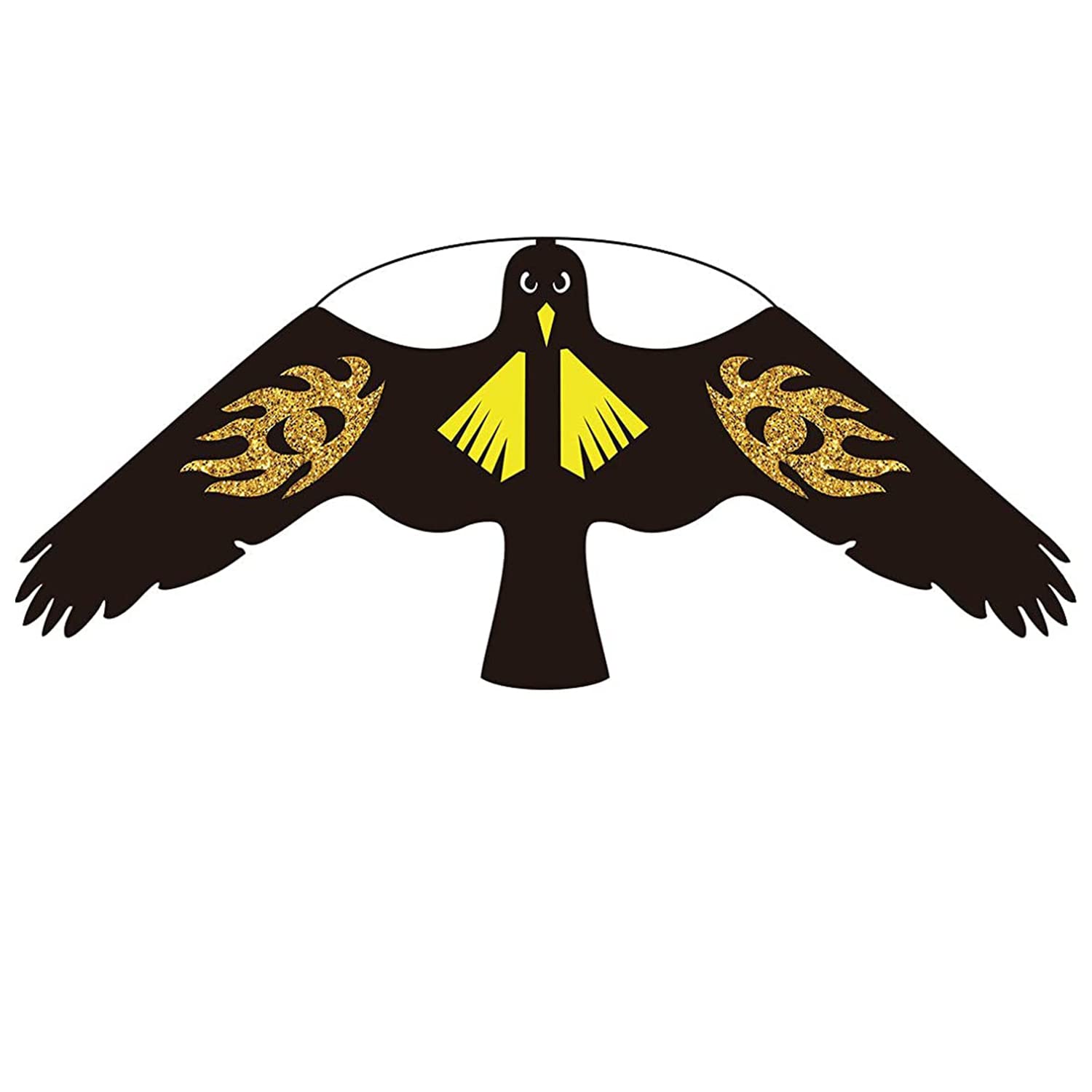 espantapájaros Cometa voladora Cultivos Protector de Aves halcón Cometa voladora para el jardín y la Granja Cometa sólo — view 13