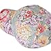 ZLYC Women Fashion Floral Print Baseball Cap Hawaiian Adjustable Snapback Dad Hat (Pink)