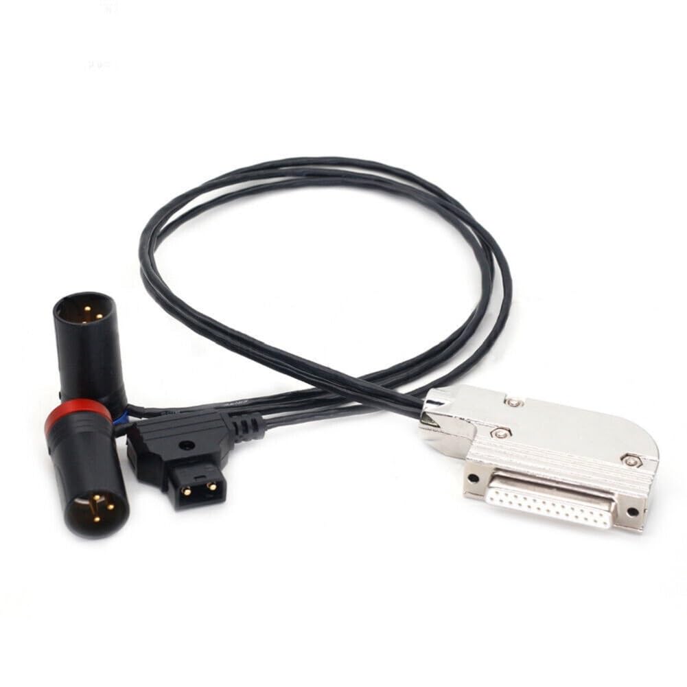 Amazon.com: We Top DB25 Audio Output to 3pin XLR Dtap Power Cable